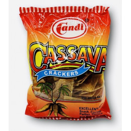 Candi Cassava Crackers, 250g