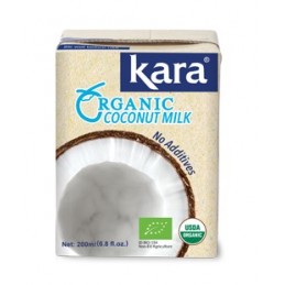 Kara organic coconut milk...