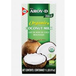 Aroy-d organic coconut milk...