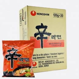 Shin ramyun noodles box