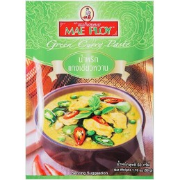 Mae ploy green curry paste...
