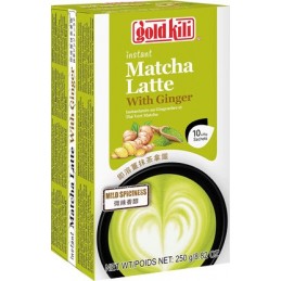 Gold Kili matcha latte with...