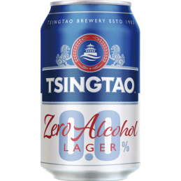Tsingtao zero alcohol...