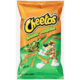 Cheetos cheddar jalapeño...
