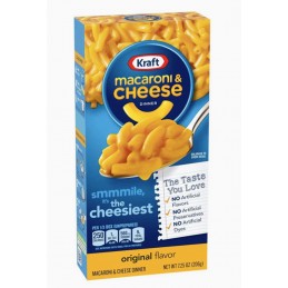 Kraft macaroni & cheese...