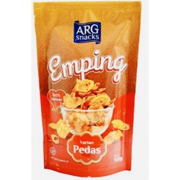 Arg snacks emping pedas...
