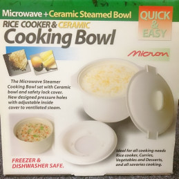 Microwave Rice Cooker &...