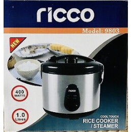 Ricco Rice Cooker/Steamer (1L)